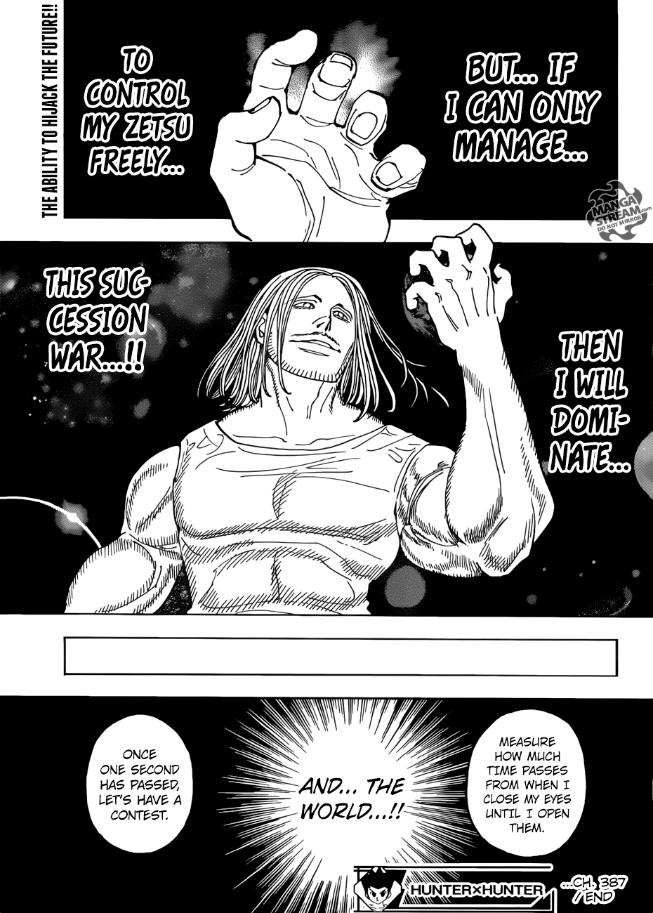 Hunter x Hunter Chapter 387 20